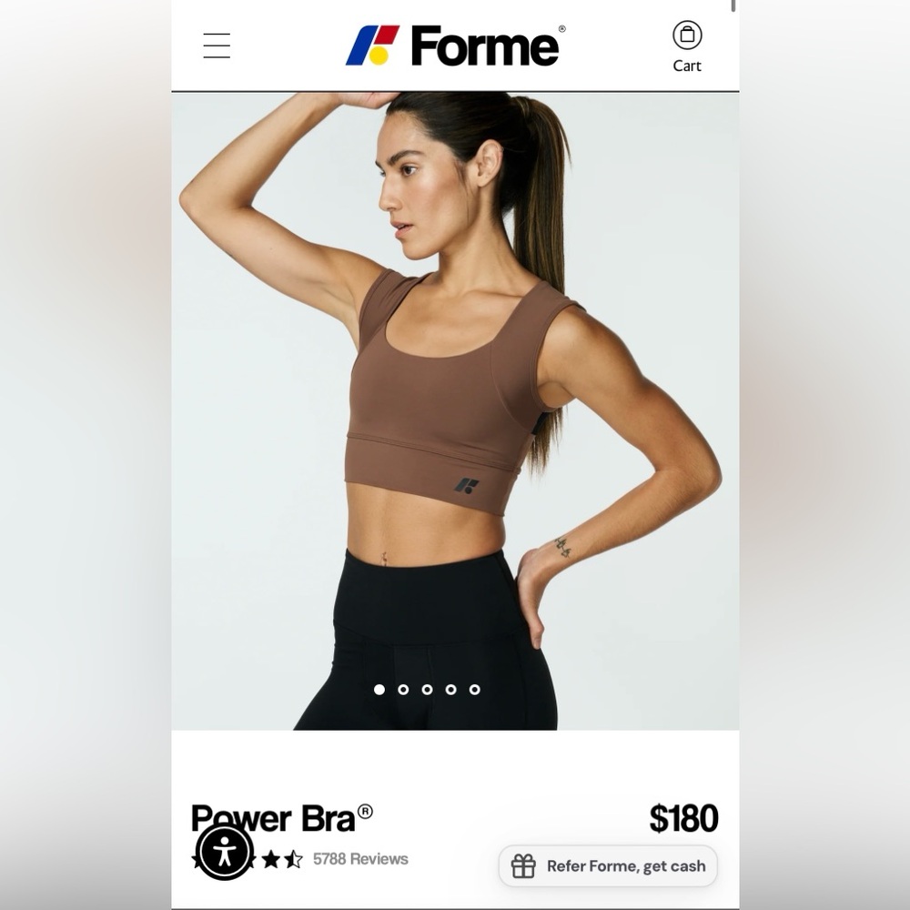 Forme Power Bra Small
